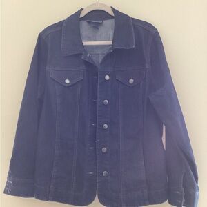 Charter Club Dark Blue Jean Jacket